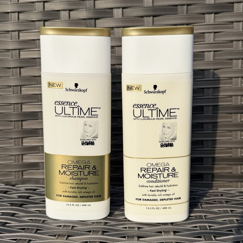 Schwarzkopf Essence Ultime Omega Repair & Moisture Shampoo Conditioner 13.5 oz